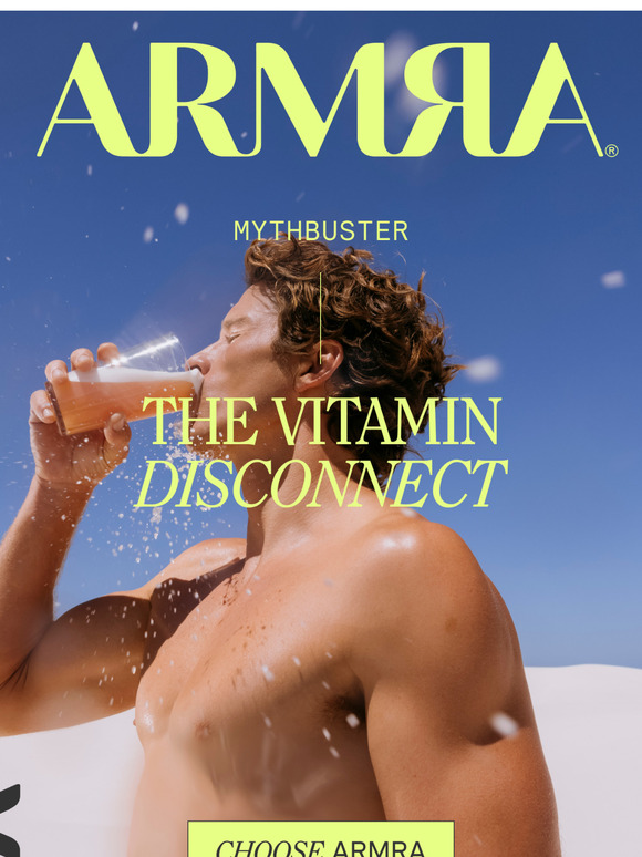 MYTHBUSTER: You Don’t Get Vitamin D. You Create It.