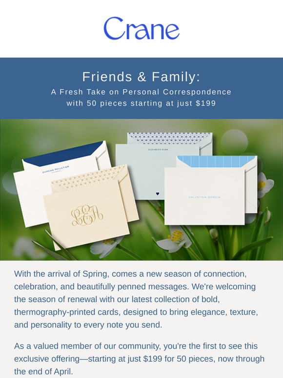 Spring is in the Air—And So Is Something Special, Just for You