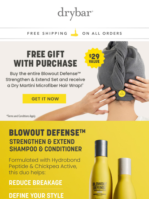 Don't forget your free gift!
