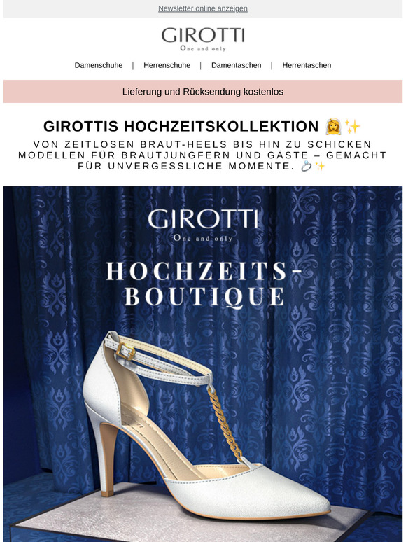 Girottis Hochzeitskollektion 👰✨