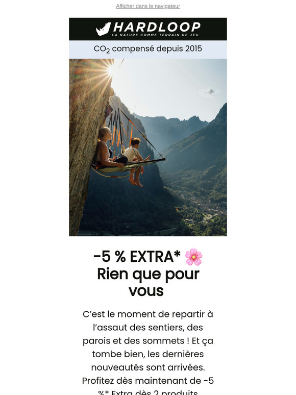 Promos de mi-saison 🌸 -5 % EXTRA sur (presque) tout le site !