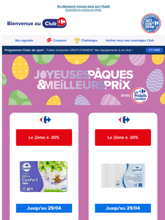 Vos produits du moment sont là, c’est le moment de faire le plein