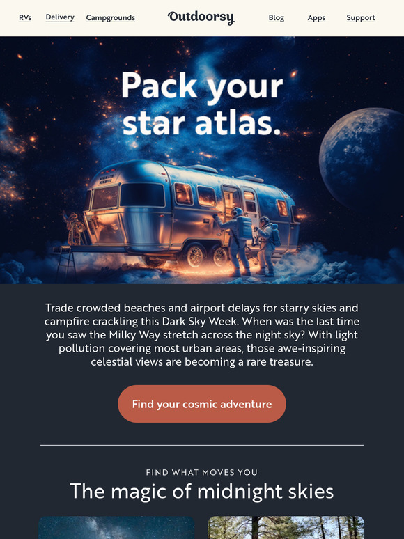 Starry nights await 🌌