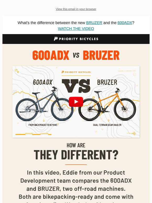 The BRUZER and 600ADX. Which Bicycle is Best for You?