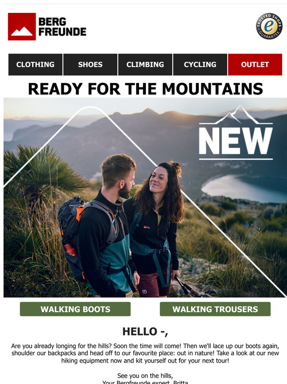 Best gear for your hiking holiday