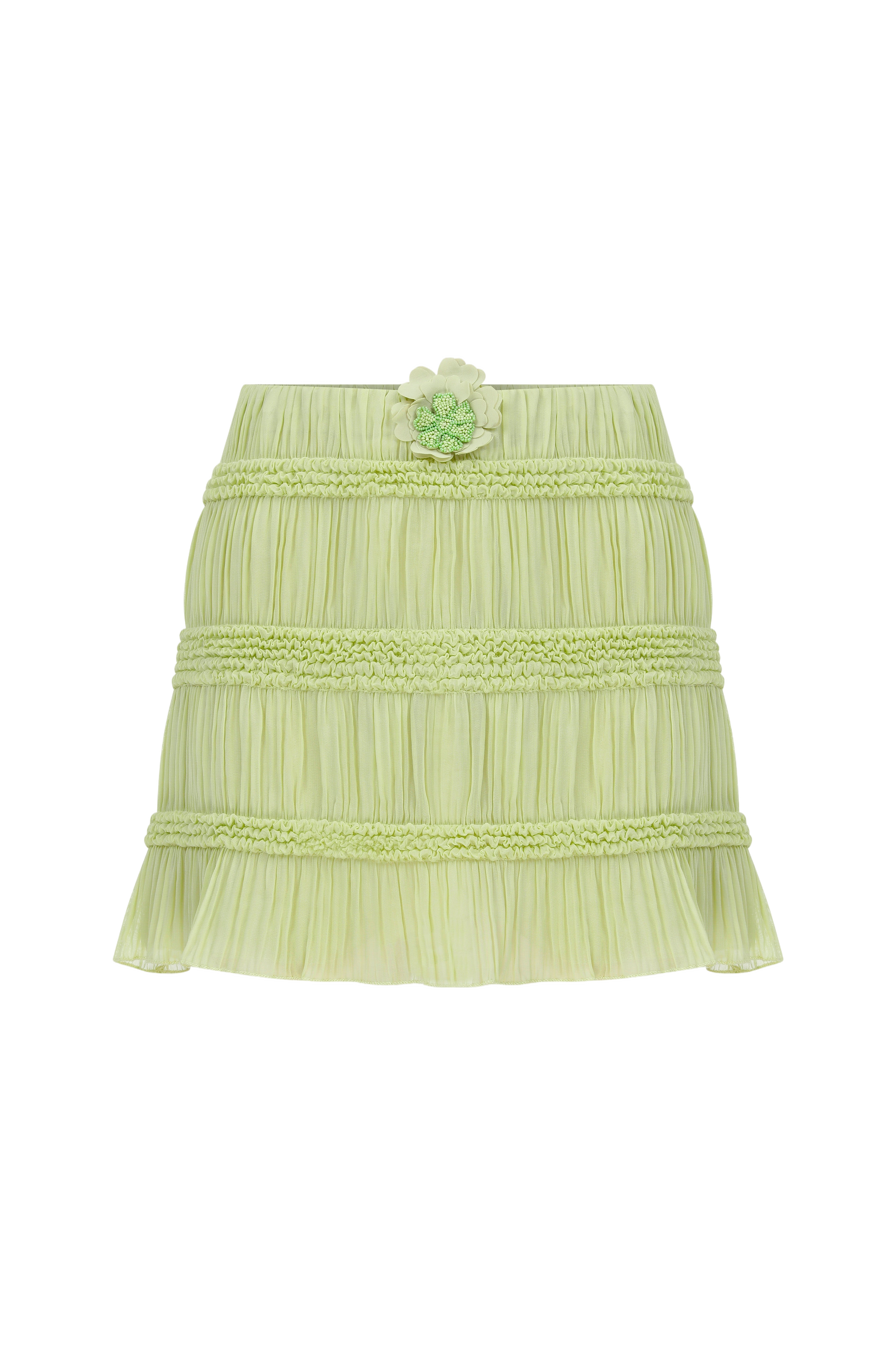 Image of Sage Flora Skirt