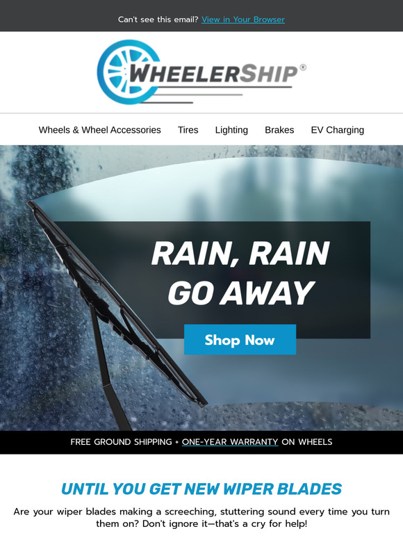 Wipe Away Those April Showers 🌧️