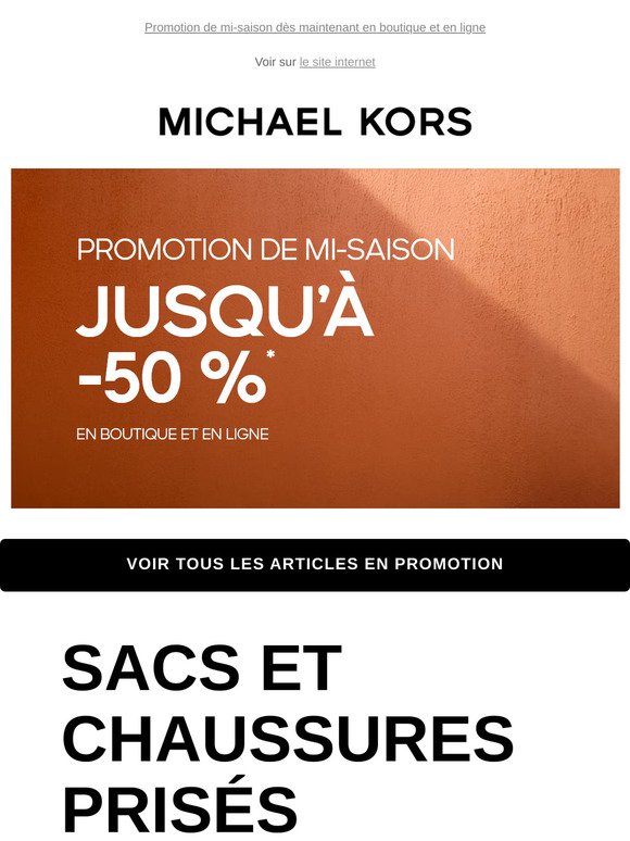 Jusqu'à -50 % sur les sacs et chaussures incontournables