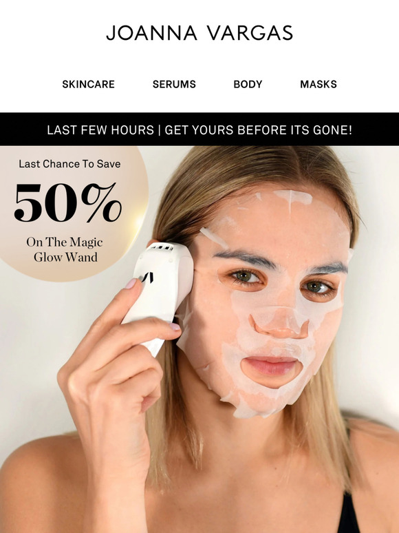 Your Glow Awaits: 50% OFF The Magic Glow Wand 🎉