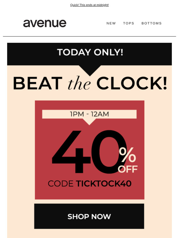 Your order: It’s now 40% off!