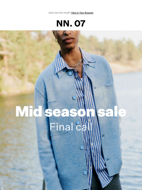 Mid Season Sale - Final Call