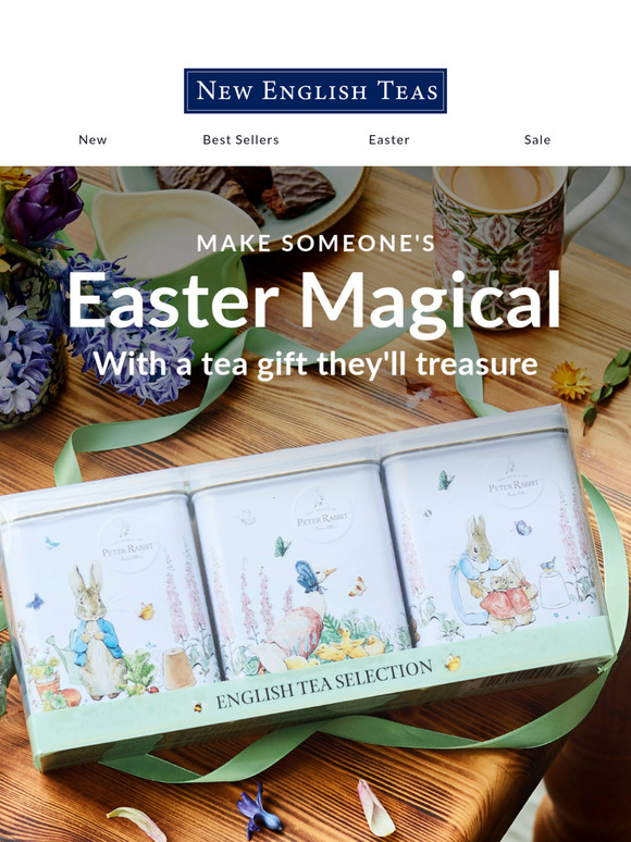 Hop to it! 🐇 Last chance for Easter tea gifts