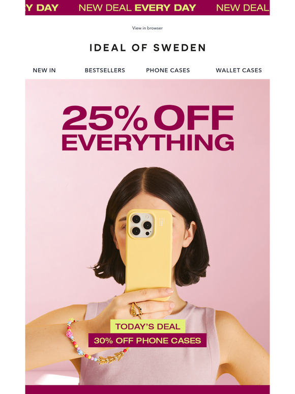 CLUB WEEK IS LIVE! 💥 25% off everything