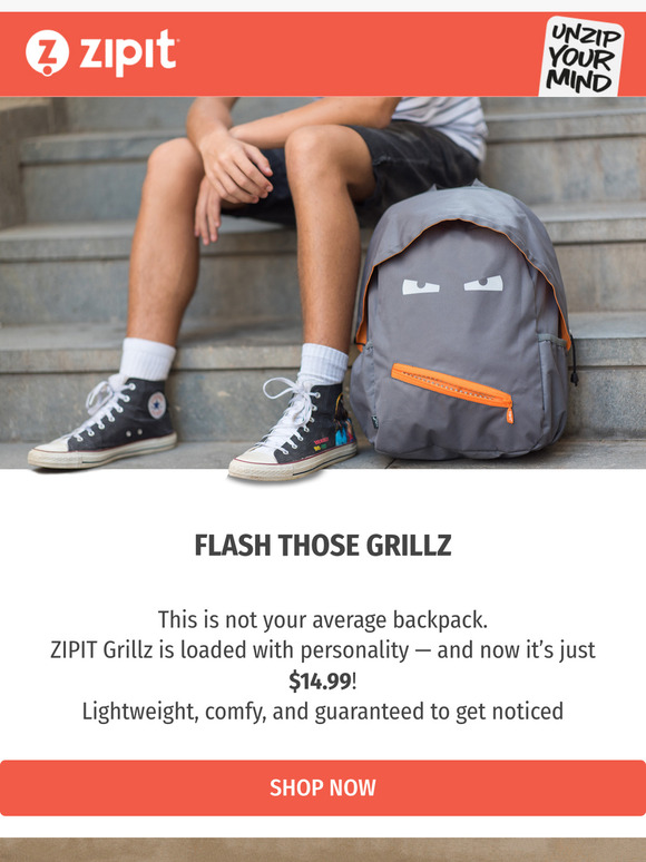 Get Your Grillz Backpack - 25% Off! 🎒
