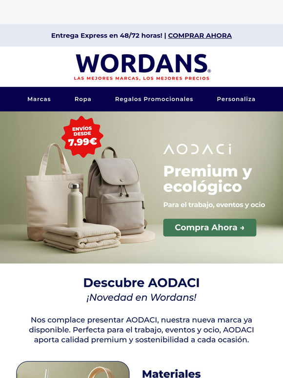 🚨 ¡Nueva Marca en Wordans: AODACI ha llegado!