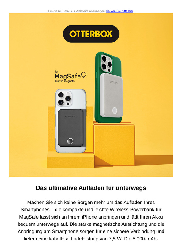 Neu erhältlich: Die neue Wireless-Powerbank für MagSafe 🔋
