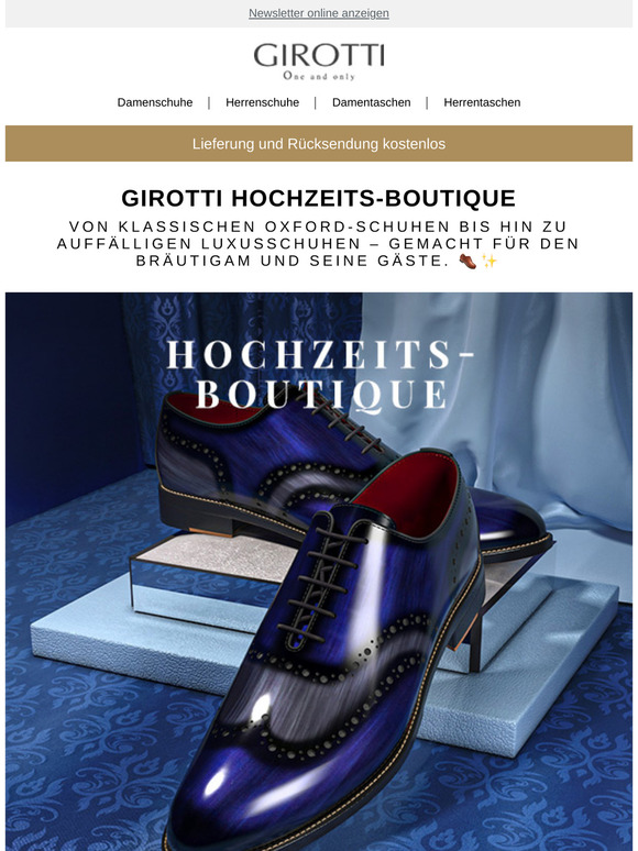 Girottis Hochzeitskollektion 🤵 ✨