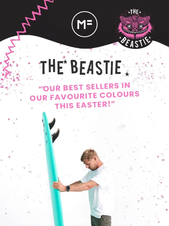 GRAB A SUPERSOFT BEASTIE THIS EASTER WEEKEND 🐰☀️🌴