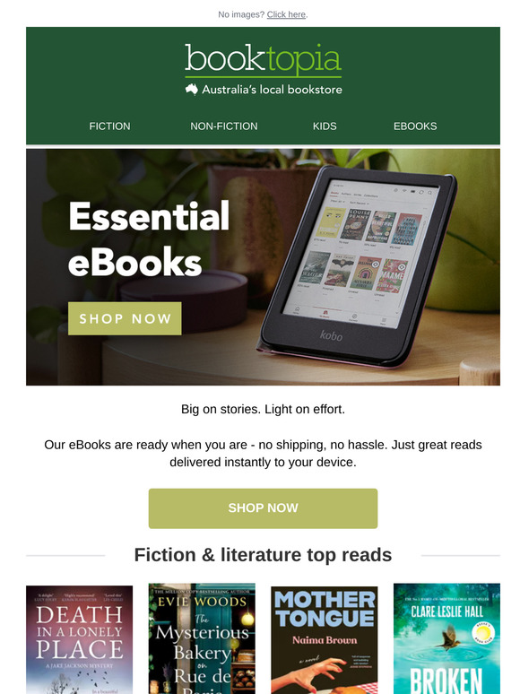 📲 eBooks: Great reads, instant access.