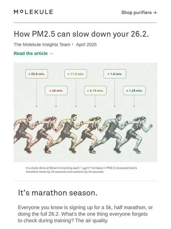 Is Pollution Making You Run Slower? 🤔