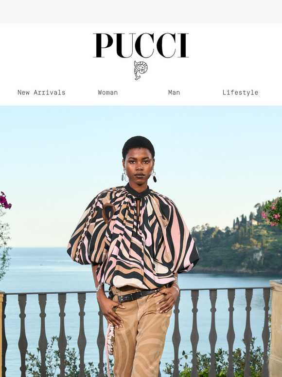 Bold reinvention of an iconic Pucci print