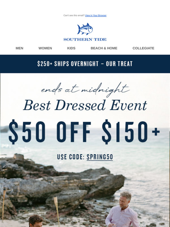 Say goodnight to $50 off 🌙