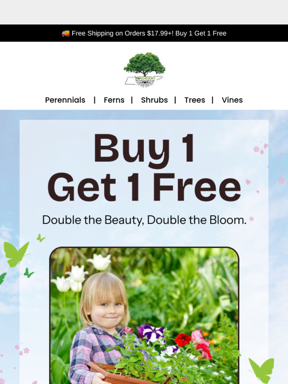 Last Chance to Get Double the Blooms! 🌼