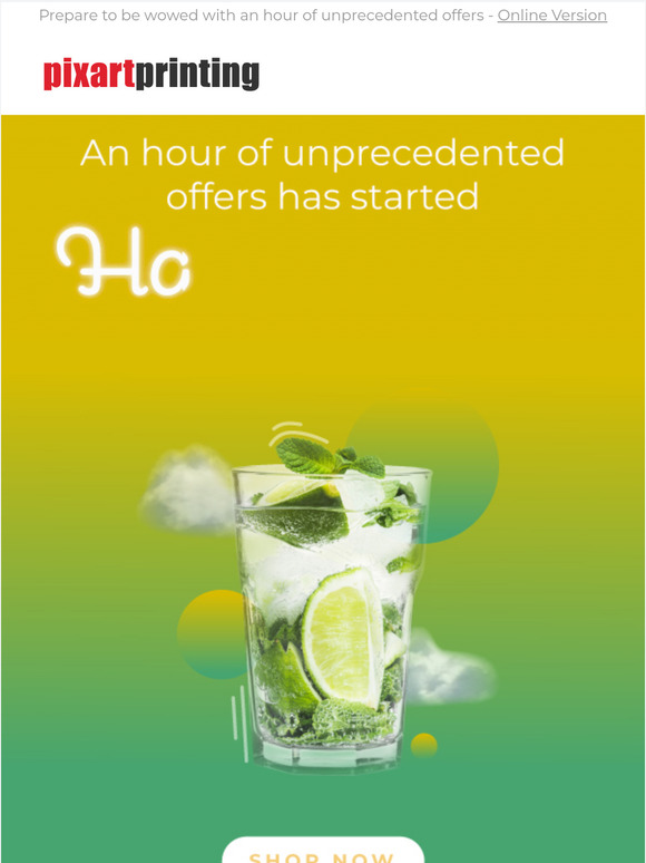 Explore a world of unmissable offers: Happy Hour has begun!
