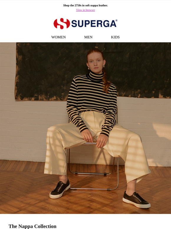 Luxe looks, casual attitude: the Nappa Collection