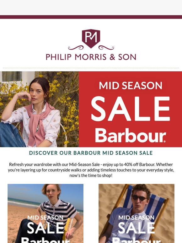 ⭐Up to 40% Off Barbour