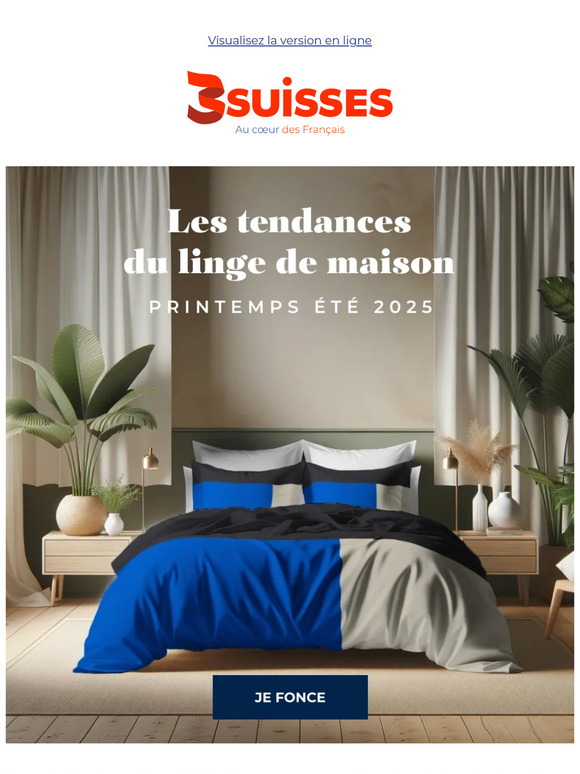 Les Tendances du linge de maison
