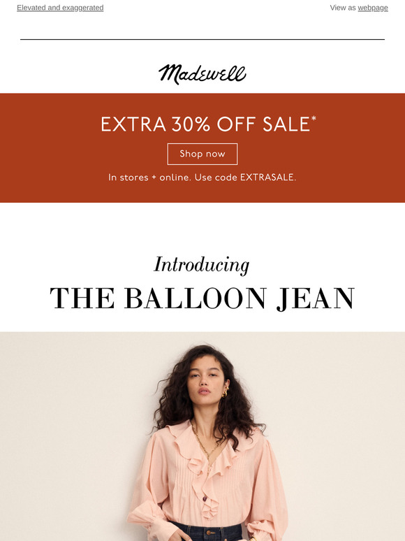 Introducing the Balloon Jean