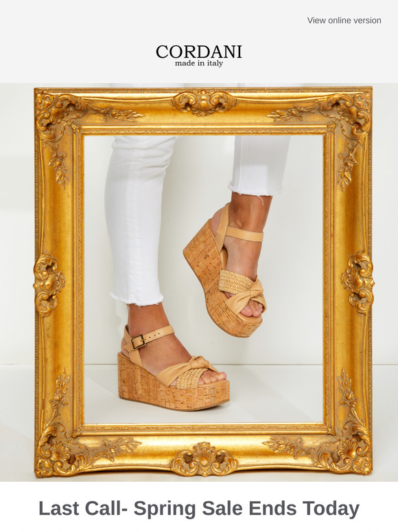 Ends tonight: 25% off spring styles