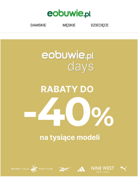 ❗ Ostatnie godziny rabatów do -40%