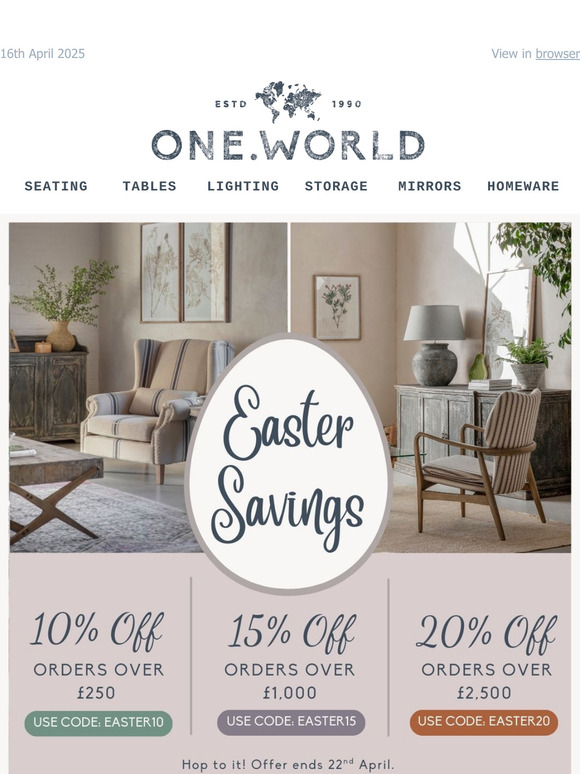 Spring into Savings 🌷