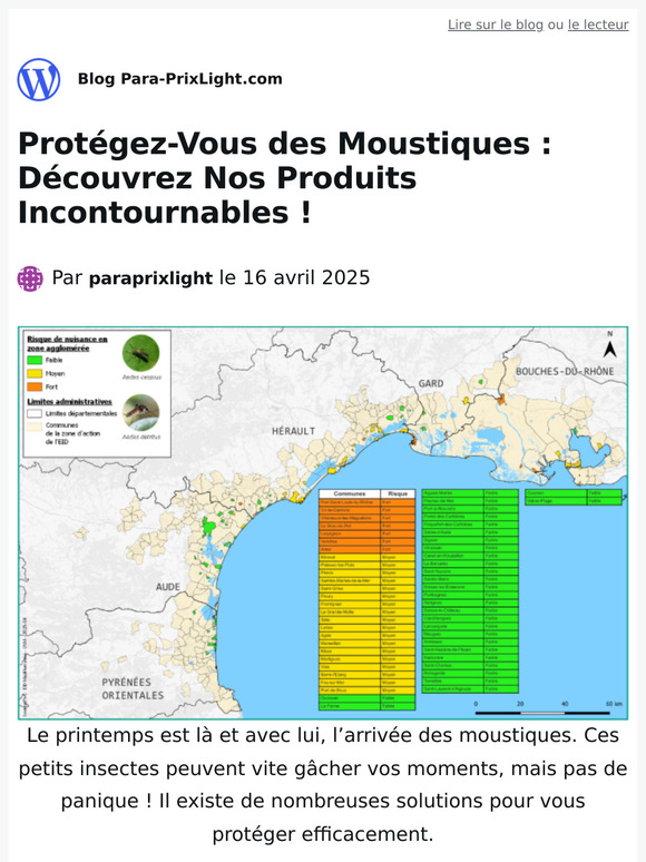 Protégez-Vous des Moustiques : Découvrez Nos Produits Incontournables !