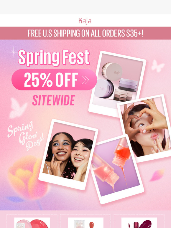 Spring Fest is here: 25% OFF Everything! 🌸