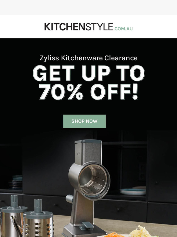 Save up to 70% on Zyliss Essentials – Shop Now!