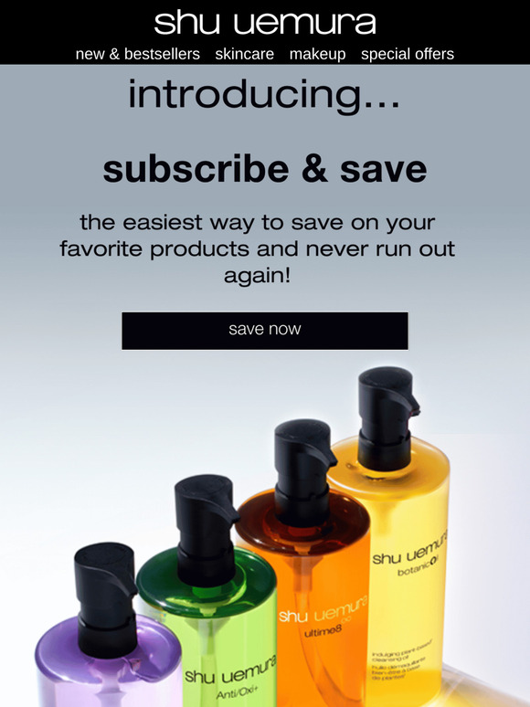 say hello to subscribe & save! 💫