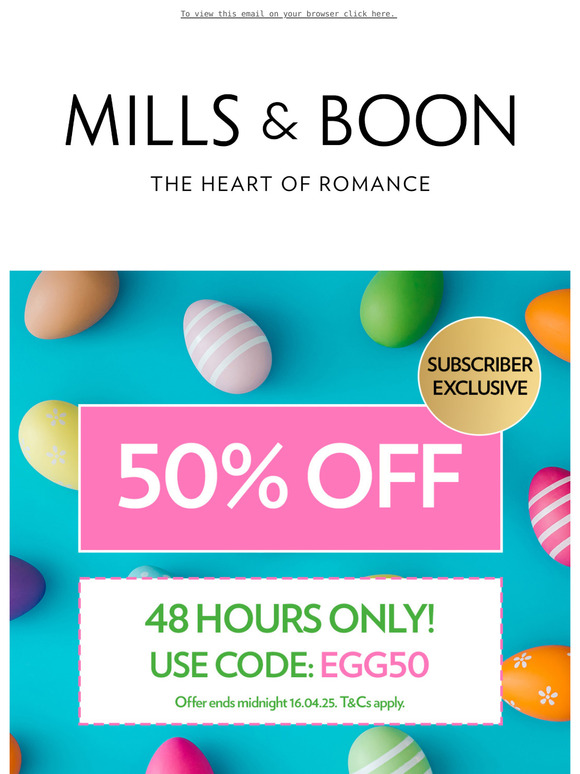 🎉 your 50% off subscriber only discount ends tonight, —!