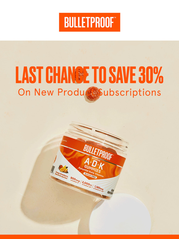 ENDING SOON: 30% Off