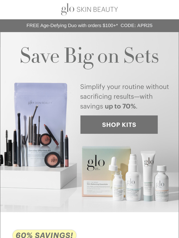 Save on sets—up to 70% off!