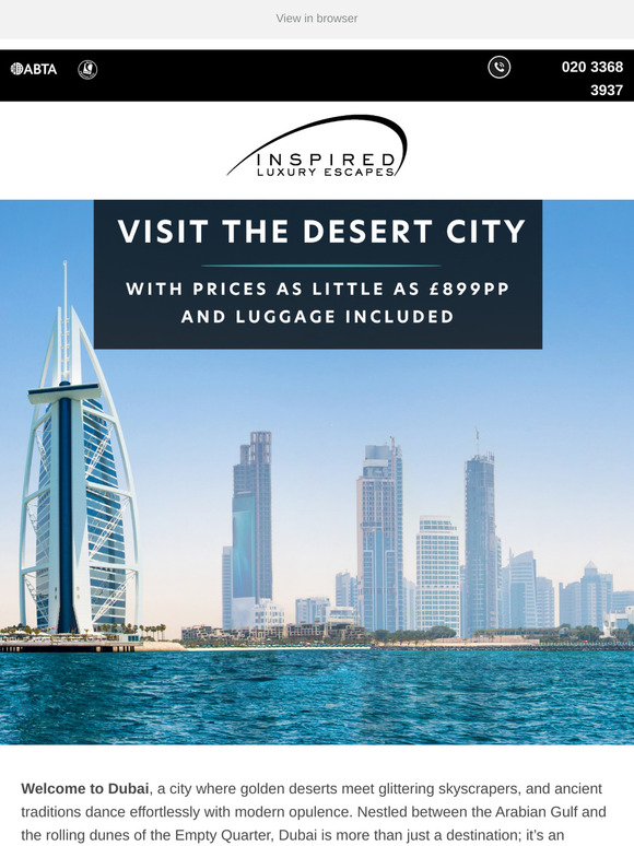 From Souks to Skylines: Discover Dubai with luggage included 🌆