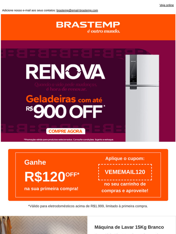 Sua oportunidade de renovar está aqui! 🤑🧡