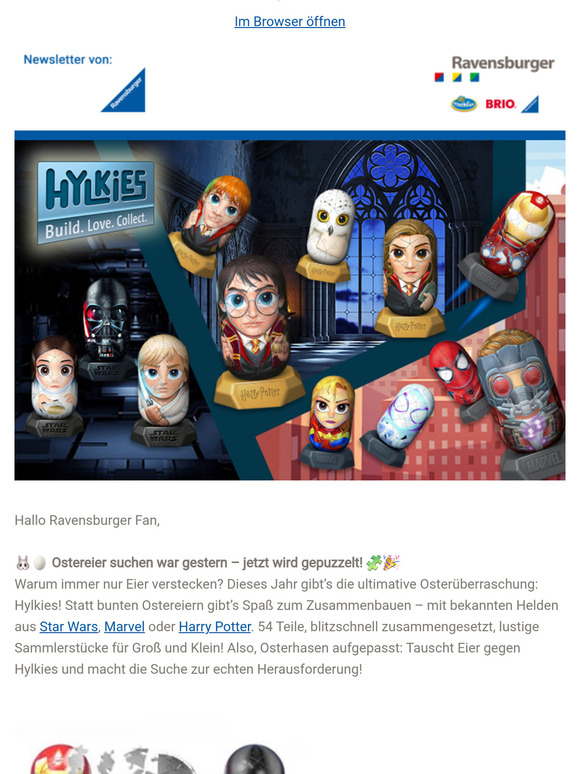 Ei, ei, ei... Versteck doch lieber Hylkies! 🧩🕷️🐰🧙‍♂️