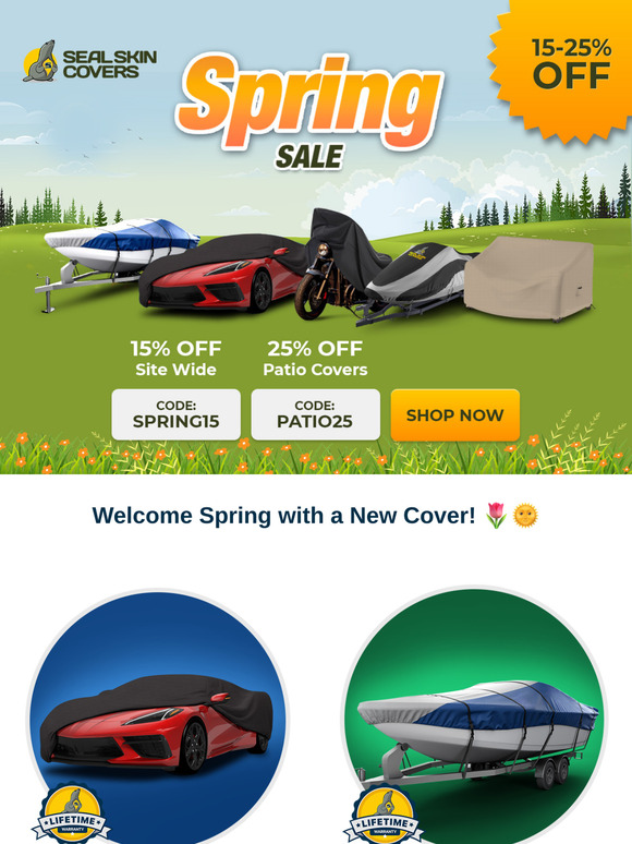🌼 Fresh Picks for Spring – Up to 25% Off!