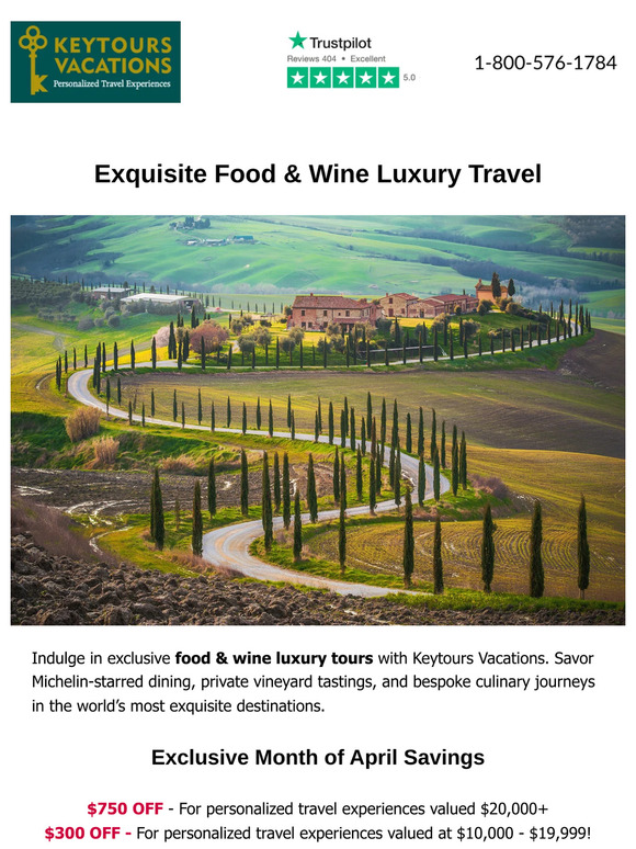 Fellow Travelers, Luxury, Flavor, Wine – and an Exclusive Offer Just for You