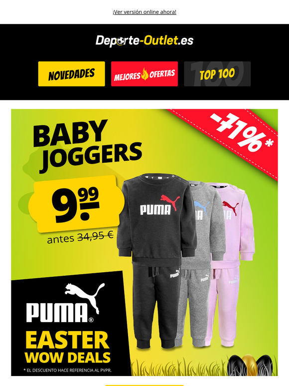 PUMA Baby Jogger sólo 9,99 € 🍼