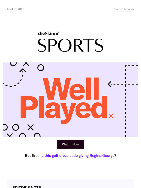 We're So Ready for Serena Williams’s Next Play