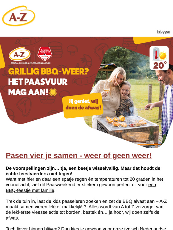 Grillig BBQ-weer met Pasen? Het Paasvuur mag aan!🔥